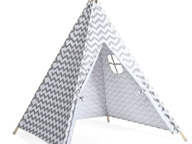 Indian Teepee Tent for Children with Mat and Carry Bag 160 x 120 x 120 cm