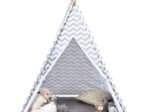 Indian Teepee Tent for Children with Mat and Carry Bag 160 x 120 x 120 cm