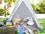Indian Teepee Tent for Children with Mat and Carry Bag 160 x 120 x 120 cm