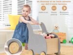 Toddler Walking Cart 2-in-1 Shopping Cart Use as a Baby Walker