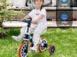 4-in-1 Multifunctional Kids Training Balance Trike wih Adjustable Push Handle