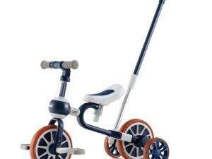4-in-1 Multifunctional Kids Training Balance Trike wih Adjustable Push Handle