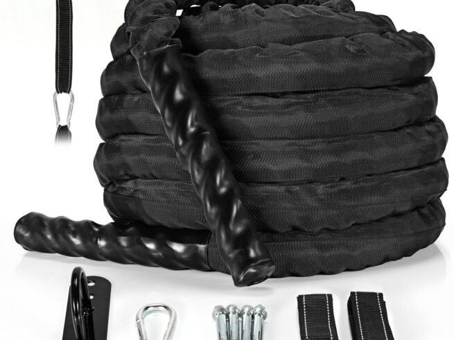 Fitness Training Rope 12M Long 35mm for Outdoor Indoor Use