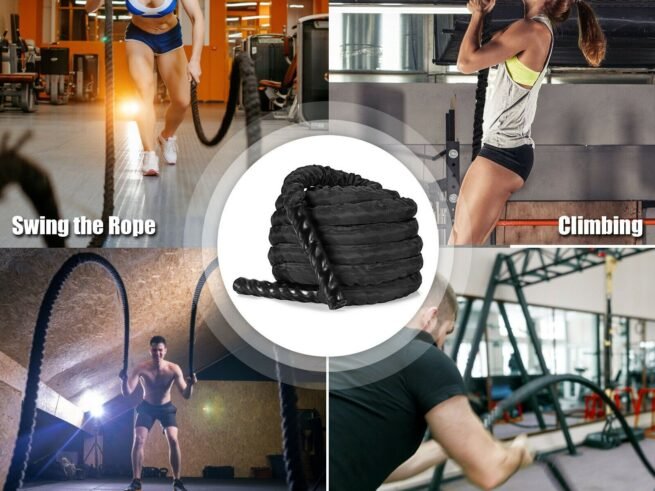 Fitness Training Rope 12M Long 35mm for Outdoor Indoor Use