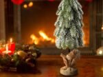 Artificial Table Christmas Tree 49 cm Miniature with PE Branches