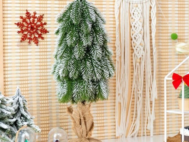 Artificial Table Christmas Tree 49 cm Miniature with PE Branches