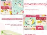 Foldable Baby Play Mat with Unicorn and Pony Image in Non-Toxic XPE Foam