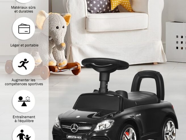 Ride On Car for Children 12-36 Months with Music Horn Storage