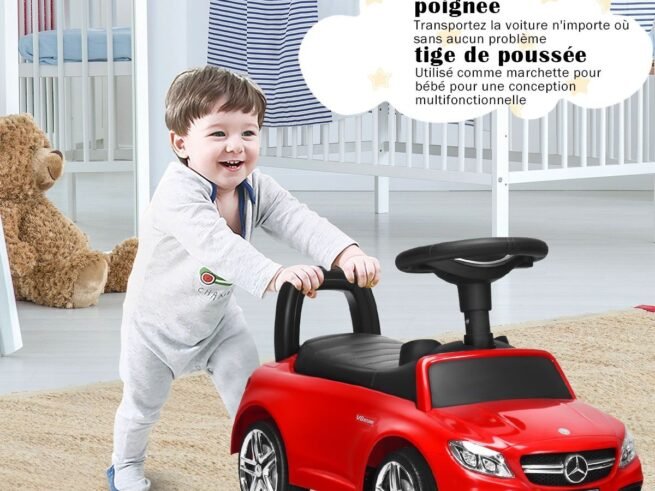 Ride On Car for Children 12-36 Months with Music Horn Storage