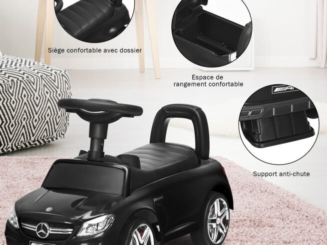 Ride On Car for Children 12-36 Months with Music Horn Storage