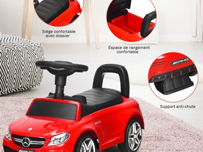 Ride On Car for Children 12-36 Months with Music Horn Storage