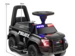 Electric Police Car Toy Megaphone Lights and Sound for 18-60 Months