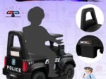 Electric Police Car Toy Megaphone Lights and Sound for 18-60 Months