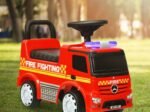 Ride On Fire Engine for Children 12-36 Months Storage Space Sound Light