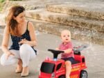 Ride On Fire Truck Car for Children 18-36 Months Music Headlights Siren Horn