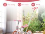 4-in-1 Multifunctional Kids Training Balance Trike Tricycle Adjustable Push Handle